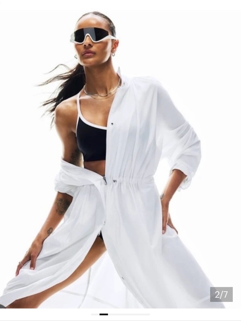 The Athleta NWOT Trade Winds Jacket  versatile, full-length Size M